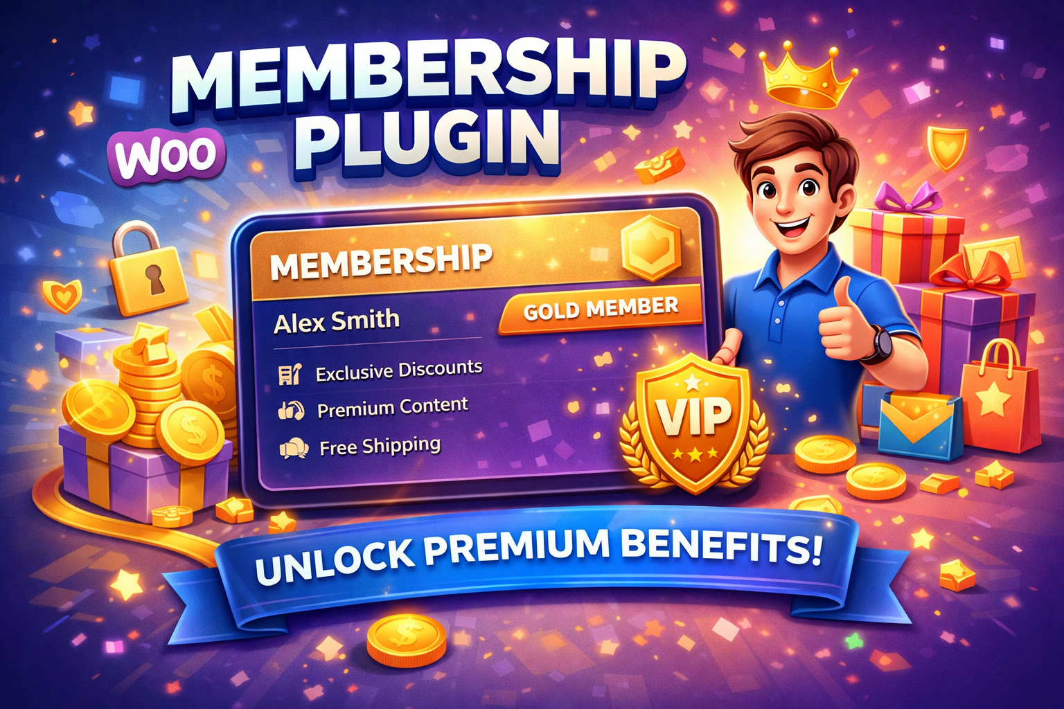 Membership plugin for woo by ufc