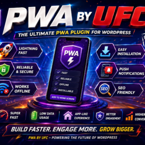 PWA for woocommerce by UFC